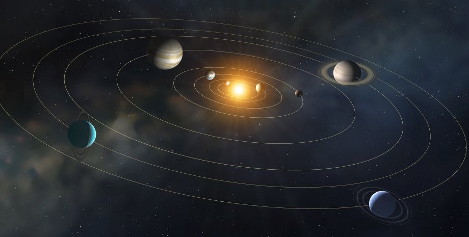 Почему планеты вращаются вокруг Солнца против часовой стрелки?